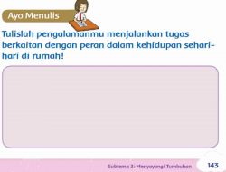 Kelompokkanlah Tugas-Tugas Tersebut Berdasarkan Peran Anggota Keluarga Pada Tabel yang Tersedia Halaman 142 Kelas 4