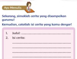 Kemudian Catatlah Isi Cerita yang Kamu Dengar Judul dan Isi Cerita Halaman 212 Tema 2 Kelas 2