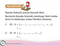 Kepala Sekolah Punya Banyak Tiket, Bantulah Kepala Sekolah Membagi Tiket Lomba Tenis Ke Beberapa Siswa