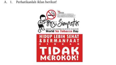 Kunci Jawaban Bahasa Indonesia Kelas 8 Halaman 39 40 Kegiatan 2.5 Termasuk Jenis Apakah Iklan Tersebut