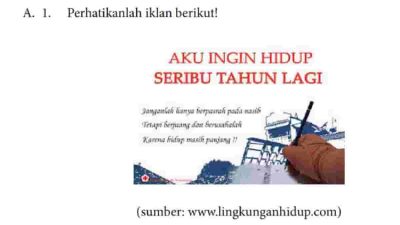 Kunci Jawaban Bahasa Indonesia Kelas 8 Halaman 54 Kegiatan 2.9 Mengiklankan Produk Apakah Teks Tersebut