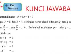 Kunci Jawaban Matematika Kelas 9 Halaman 73 74 Ayo Kita Mencoba Semester 1