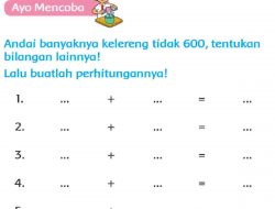 Andai Banyaknya Kelereng Tidak 600, Tentukan Bilangan Lainnya Lalu Buatlah Perhitungannya