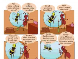 Apa Isi Percakapan Lebah dan Semut Di Atas Apa yang Dapat Kamu Simpulkan Dari Percakapan Halaman 5 Kelas 2 SD