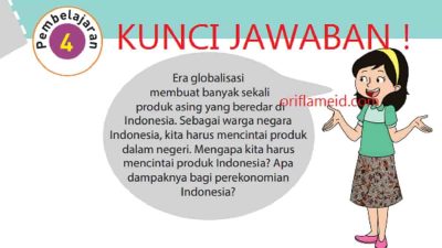 Apa yang terjadi jika kita lebih banyak membeli barang dari luar negeri Kunci Jawaban Tema 4 Kelas 6 Halaman 121