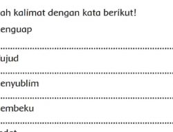 Buatlah Kalimat Dengan Kata Berikut Menguap Wujud Menyublim Membeku Padat Mencair Gas Cair Mengembun Proses Halaman 227 Kelas 3 SD