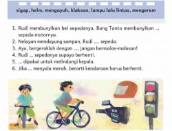 Kunci Jawaban Bahasa Indonesia Kelas 4 Halaman 55 Lengkapilah Kalimat Di Bawah Ini dengan Kata-Kata yang Sesuai