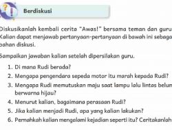 Kunci Jawaban Bahasa Indonesia Kelas 4 Halaman 56 Di Mana Rudi Berada Kurikulum Merdeka Belajar