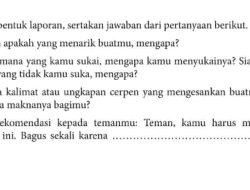 Kunci Jawaban Bahasa Indonesia Kelas 9 Halaman 86 Cerpen Apakah yang Menarik Buatmu Mengapa