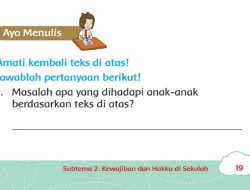 Masalah Apa yang Dihadapi Anak-Anak Berdasarkan Teks Di Atas Halaman 19 Tema 4 Kelas 3