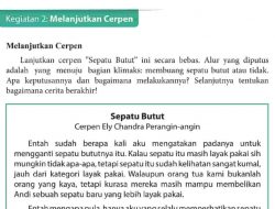 Melanjutkan Cerpen Sepatu Butut Hal 84 85 Bahasa Indonesia Kelas 9