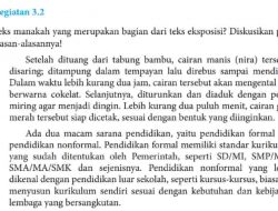 Teks Manakah yang Merupakan Bagian Dari Teks Eksposisi Diskusikan Pula Alasan-Alasannya
