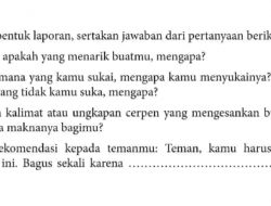 Tokoh Mana yang Kamu Sukai, Mengapa Kamu Menyukainya? Siapa Pula Tokoh yang Tidak Kamu Suka, Mengapa?