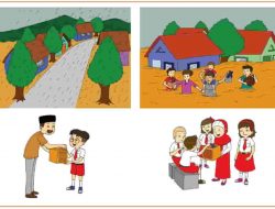 Tulislah Cerita Pada Kotak Berikut Berdasarkan Gambar Tersebut Jawaban Tema 3 Kelas 2 Halaman 85