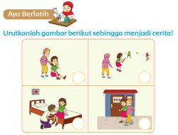 Urutkanlah Gambar Berikut Sehingga Menjadi Cerita Jawaban Tema 3 Kelas 2 Halaman 105