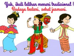 Contoh Poster Ajakan Untuk Menjaga Kebersihan, Suka Membaca dan Mengikuti Latihan Menari