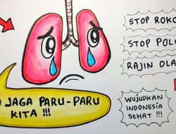 Contoh Poster Ajakan Untuk Menjaga Kesehatan dan Membangkitkan Semangat