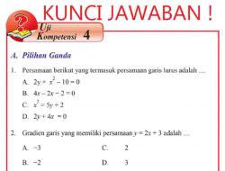 Kunci Jawaban Matematika Kelas 8 Halaman 181 182 183 184 185 186 187 188 Uji Kompetensi 4 Semester 1 Beserta Caranya