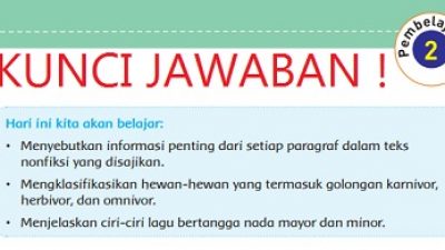 Sebutkan Tiga Jenis Ekosistem Jelaskan Perbedaan Ciri-ciri di Antara Ketiganya Tema 5 Kelas 5 Halaman 17