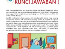 Paragraf-paragraf Pada Bacaan Perubahan Akibat Perubahan Suhu Tema 6