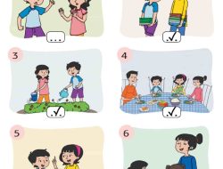 Perhatikan Gambar Berikut Contoh Perilaku Di Rumah yang Sesuai Sila Ketiga Pancasila Halaman 57 Tema 5 Kelas 2 SD