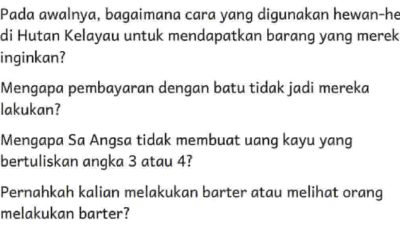 Pernahkah Kalian Melakukan Barter atau Melihat Orang Melakukan Barter Bahasa Indonesia Kelas 4 Kurikulum Merdeka