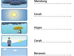 Tuliskan Keadaan Cuaca Berdasarkan Gambar Di Bawah Ini Jawaban Tema 5 Kelas 3 SD Halaman 3