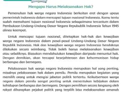 Jawaban Tuliskan Kalimat Utama Setiap Paragraf Mengapa Harus Melaksanakan Hak Tema 6 Kelas 6