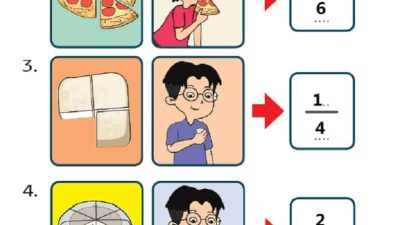 Tulislah Lambang Pecahan Untuk Soal-Soal Di Bawah Ini Jawaban Tema 5 Kelas 3 Halaman 20