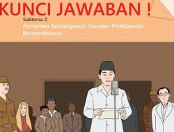 Bacalah Kembali Bacaan Peristiwa Pembacaan Teks Proklamasi Kemudian Tuliskan Tema 7 Kelas 5 Halaman 83