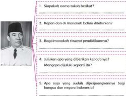 Informasi Penting dalam Bacaan Proklamator Tema 7 Kelas 5 Halaman 99