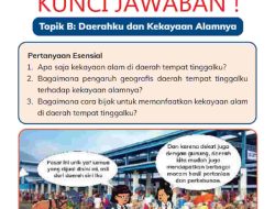 Kunci Jawaban Ilmu Pengetahuan Alam dan Sosial (IPAS) Kelas 4 Halaman 140 Mari Refleksikan