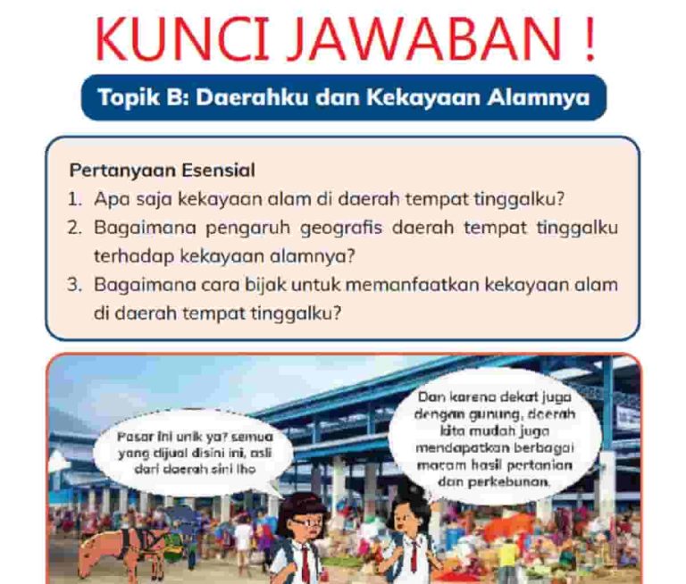 Kunci Jawaban Ilmu Pengetahuan Alam dan Sosial (IPAS) Kelas 4 Halaman ...