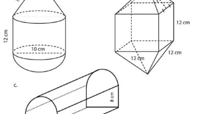 Kunci Jawaban Matematika Kelas 6 Halaman 157 158 Tentukan Volume Gambar Berikut 13 cm 12 cm 10 cm