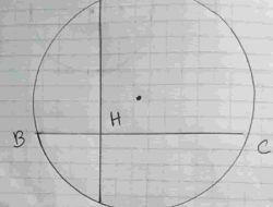 Panjang AB = 12 cm dan AC = 16 cm Titik O Merupakan Titik Pusat Lingkaran