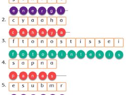 Susun Huruf-Huruf Berikut Ini Menjadi Kata Jawaban Tema 6 Kelas 3 Halaman 15