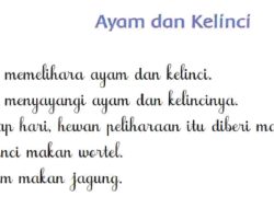Hewan Apa yang Dipelihara Lani Kunci Jawaban Tema 6 Kelas 2 Halaman 24