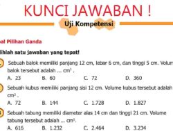 Kunci Jawaban Matematika Kelas 5 Halaman 183 184 185 dengan Caranya Uji Kompetensi