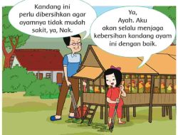 Tuliskan Pertanyaan dan Jawabanmu dengan Menggunakan Huruf Tegak Bersambung Halaman 52 Tema 6 Kelas 2 SD MI