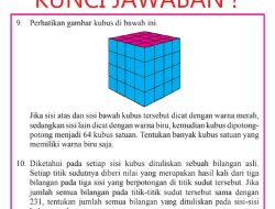 Diketahui Pada Setiap Sisi Kubus Dituliskan Sebuah Bilangan Asli Setiap Titik Sudutnya Diberi Nilai