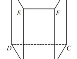 Gambar Berikut Adalah Prisma dengan Alas Trapesium Sama Kaki Panjang AB = 6 cm