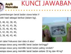 Kunci Jawaban Matematika Kelas 5 Halaman 218 219 220 221 Beserta Caranya