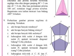 Perhatikan Gambar Prisma Segilima di Samping Tentukan Ada Berapa Banyak Rusuknya
