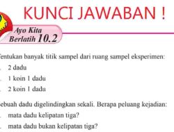 Dadu Merah dan Putih Digelindingkan Sekali Berapakah Peluang Kejadian