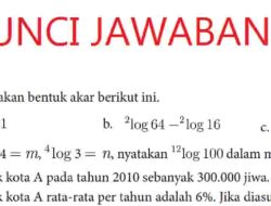 Kunci Jawaban Matematika Kelas 10 Halaman 27 Kurikulum Merdeka Latihan 1.5