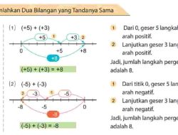 Kunci Jawaban Matematika Kelas 7 Halaman 22 Kurikulum Merdeka Dengan Menggunakan Garis Bilangan Hitunglah