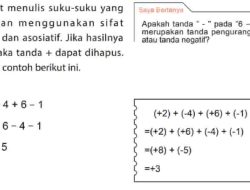 Kunci Jawaban Matematika Kelas 7 Halaman 32 Kurikulum Merdeka Ubahlah Pernyataan Berikut Ini Menjadi Penjumlahan