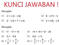 Kunci Jawaban Matematika Kelas 7 Halaman 33 Kurikulum Merdeka Soal 5 dan 6