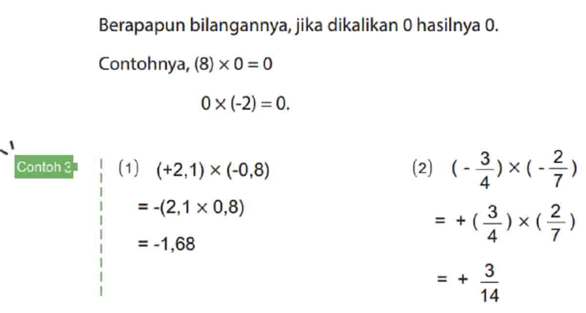 Kunci jawaban Matematika kelas 7 halaman 39 kurikulum merdeka Tentukan hasil kali +14 dengan +1