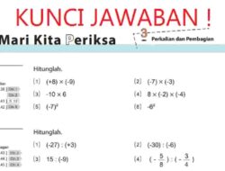 Kunci Jawaban Matematika Kelas 7 Halaman 54 Kurikulum Merdeka Mari Kita Periksa